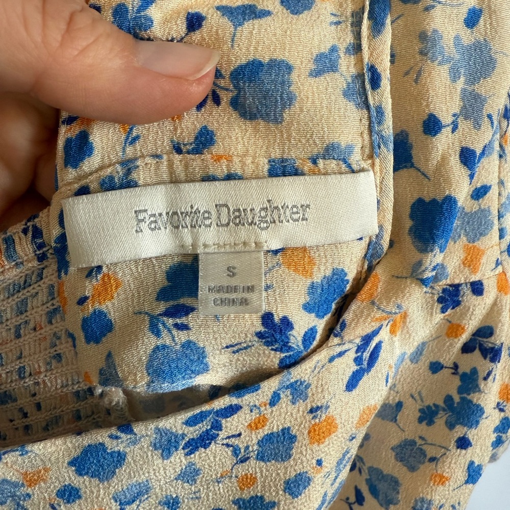 Favorite Daughter One That Got Away Blouse Sz Small - Picture 8 of 10